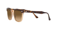 Thumbnail for Ray-Ban RB2298 Hawkeye Square Sunglasses, Havana On Transparent Brown/Brown Gradient Polarized, 50 mm