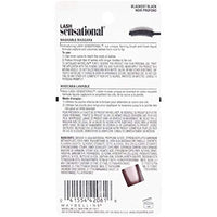 Thumbnail for Maybelline Lash Sensational Washable Mascara, Lengthening and Volumizing for a Full Fan Effect, Blackest Black, 1 Count