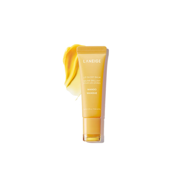 LANEIGE Lip Glowy Balm Mango: Hydrate, Glossy, Lightweight, Moisturize & Tint with Shea Butter
