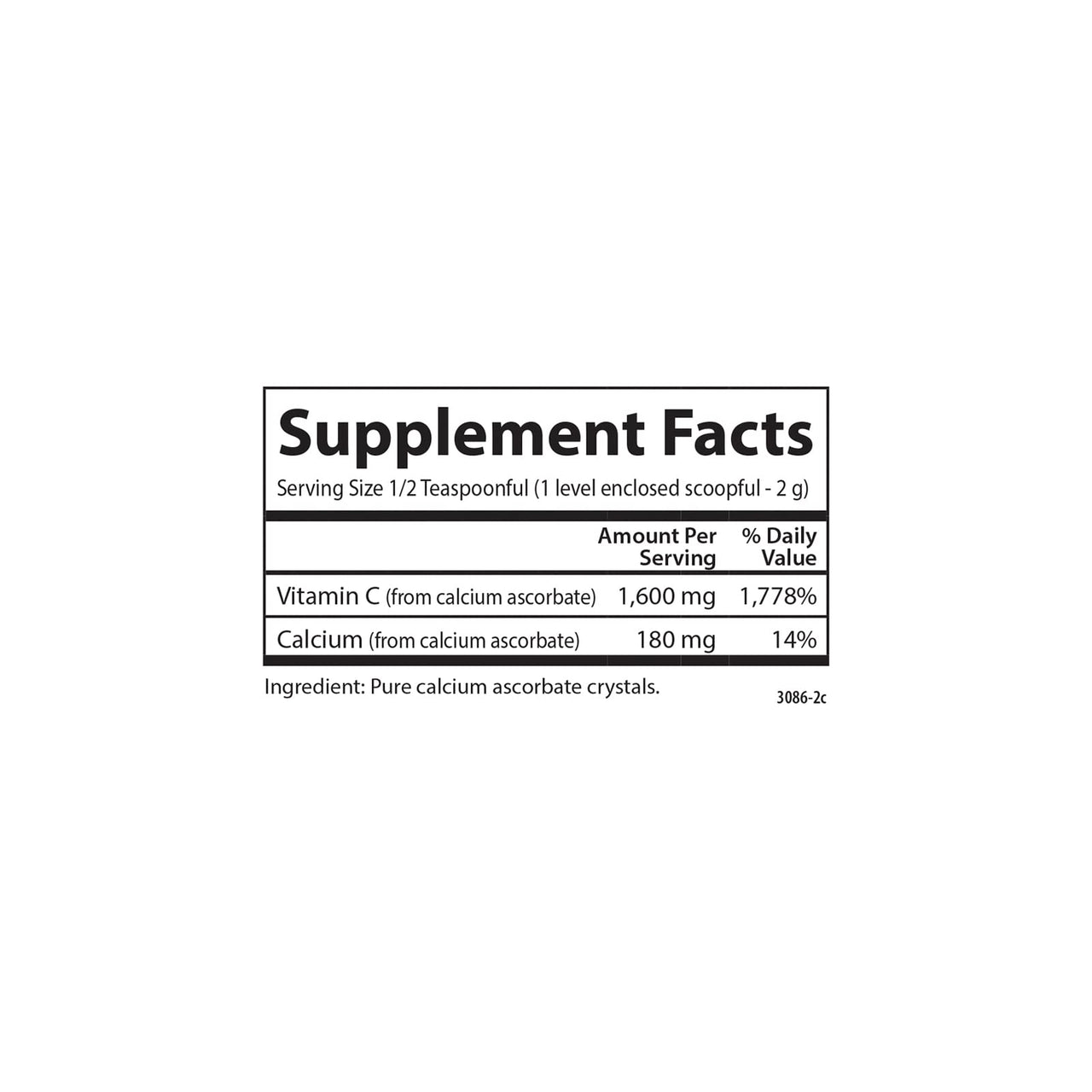 Carlson - Mild-C, Vitamin C Powder, Supports Healthy Immune Function, 6 oz (170 g)