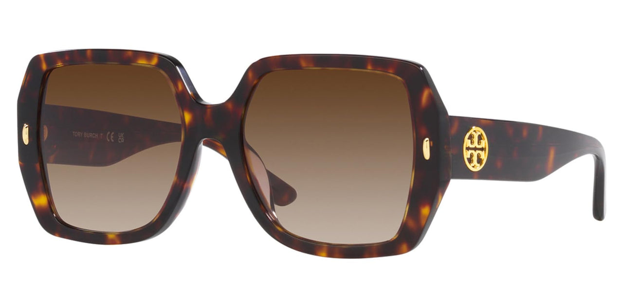 Tory Burch Sunglasses TY 7191 U 172813 Dark Tortoise Brown Gradient