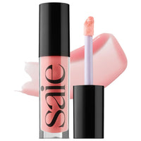 Thumbnail for Saie Glossybounce - Hydrating Lip Gloss and Tinted Lip Oil Hybrid with Hyaluronic Acid & Jojoba Oil for Non-Sticky, Ultra-Shiny, Plump & Soft Lips - Everyday Makeup Essential - Kiss (.17 oz)