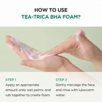 Thumbnail for SKIN1004 Madagascar Centella Tea-Trica BHA Foam 4.22 fl.oz, 125ml, Professional Cleansing Care and Relief to Acne-Prone Skin
