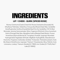 Thumbnail for Milk Makeup Lip + Cheek Stick – Buildable Cream Blush + Lip Color w/Hydrating Mango Butter + Avocado Oil for a Natural Flush – Long-Lasting, Multiuse, Vegan Formula – Quirk (Spiced Rose), 0.21 oz