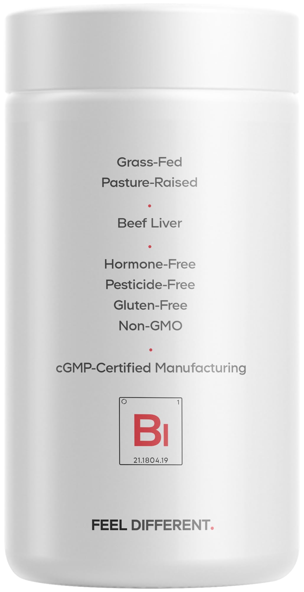 Codeage Grass Fed Beef Liver Supplement Superfood, Freeze Dried, Non-Defatted, Desiccated Glandulars Bovine Pills, Pasture Raised Beef Vitamins, Non-GMO Liver Meat, 180 Capsules