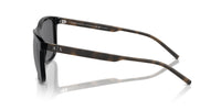 Thumbnail for A|X ARMANI EXCHANGE Men's AX4070S Square Sunglasses, Black/Grey Polarized, 57 mm