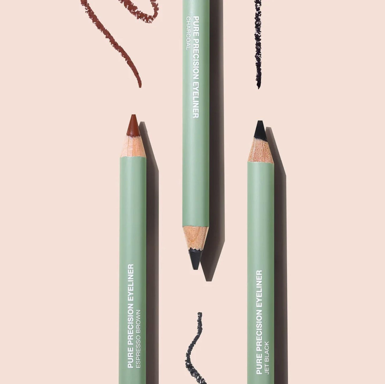 BOOM! Beauty Pure Precision Eyeliner: All-Natural, Skin-Loving, All-Day Wear. Waterproof, Smudge-proof, Smooth Glide Pencil. Richly Pigmented Vegan Eye Makeup For Ageing Skin (Jet Black)