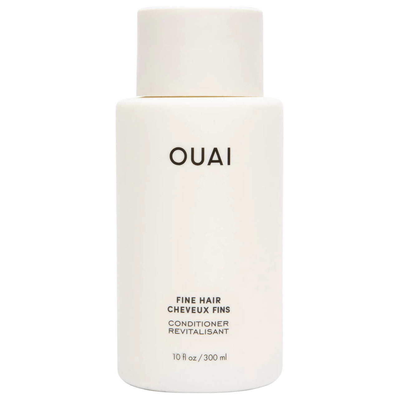 OUAI Fine Shampoo and Conditioner Set - Sulfate Free Shampoo and Conditioner for Fine Hair - Made with Keratin, Marshmallow Root, Shea Butter & Avocado Oil - Free of Parabens & Phthalates (10 Fl Oz)