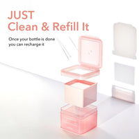 Thumbnail for (Only Refill) Mediheal Collagen Ampoule Pad (100 Pads) - Cotton Facial Toner Pads for Skin Firming & Restore Elasticity - Vegan Eco Silk Pad
