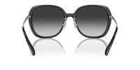Thumbnail for COACH HC8403D Sunglasses, Black/Grey Gradient, 59 mm