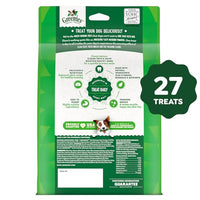 Thumbnail for Greenies Veterinarian-Recommended Adult Natural Dental Dog Treats Regular Size, Dog Dental Chews, Original Flavor, 27 oz. Pack, 27 Count