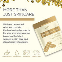 Thumbnail for Azure Cosmetics 24K Gold Firming Face Mask- Anti Aging, Hydrating, Toning & Firming Facial Sheet - Helps Reduce Wrinkles & Fine Lines - With Hyaluronic Acid & Collagen - Made in Korea - Pack of 5