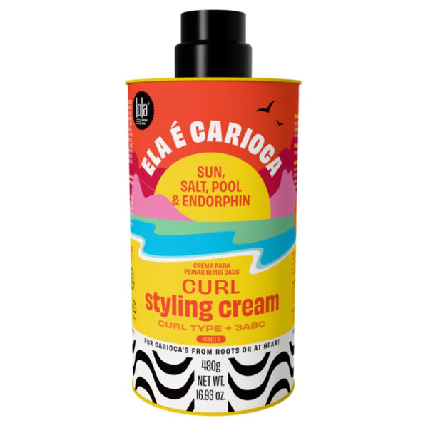 Lola From Rio - Ela E Carioca - 3ABC Curl-Defining Cream, Boost hydration, Minimize Frizz, Provide Soft, Flexible Control for 3ABC Curl Type 17.64 Fl Oz