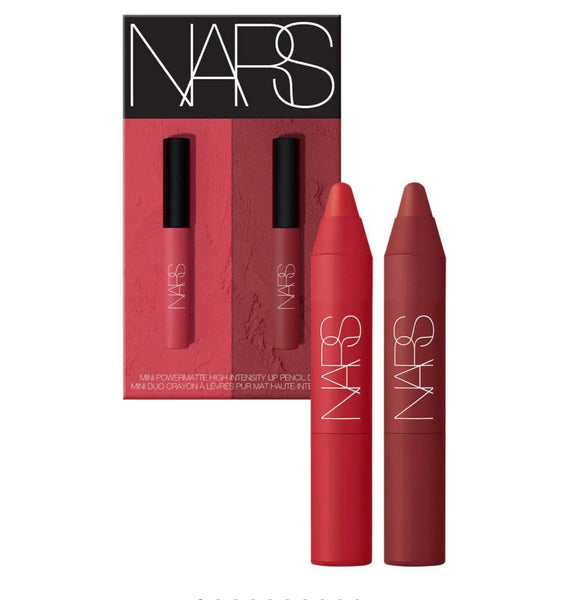 NARS NARS38 Mini Power Matte High-Intensity Lip Pencil Duo - Cruella & Dragon Girl