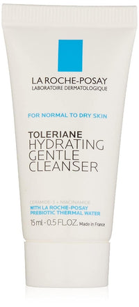 Thumbnail for La Roche-Posay Tolerance Hydrating Gentle Face Wash Cleanser for Normal to Dry Sensitive Skin, 0.5 Fl Oz