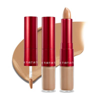 Thumbnail for TIRTIR Glide&Hide Blurring Concealer - Creamy texture, Conceals dark circles and wrinkles, Dual formula (liquid tip & balm stick), Long-lasting wear, Korean Makeup, #7.3N, 0.28 Oz