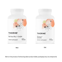 Thumbnail for THORNE Red Yeast Rice + CoQ10 - Maintain Healthy Cholesterol Levels and Supports Cardiovascular Health* - Gluten-Free, Dairy-Free - 120 Capsules