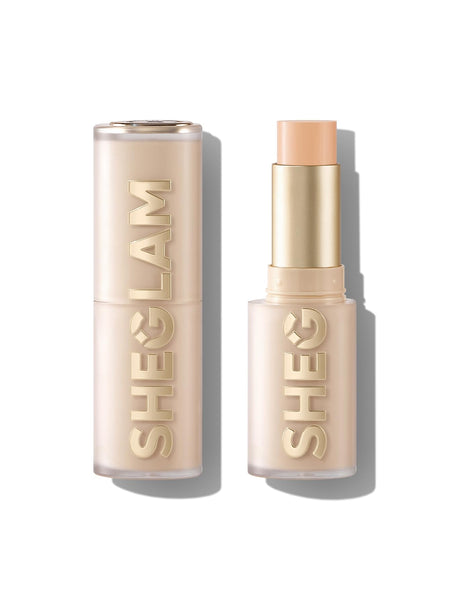 Image 1 of SHEGLAM Skin Magnet High Coverage Foundation Stick Longwear Medium Face Makeup for All Skin Types-Fair