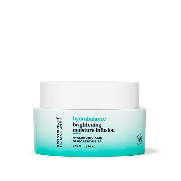 Urban Skin Rx® Pro Strength HydraBalance Brightening Moisture Infusion Quick-Absorbing Moisturizer, Fragrance-Free, Formulated with Squalane & Hyaluronic Acid, Combats Dehydration & Texture, 1.69 Oz