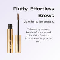 Thumbnail for Merit Brow 1980 Volumizing Tinted Eyebrow Gel-Pomade - Taupe - Taupe with Cool Undertones
