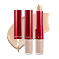 Thumbnail for TIRTIR Glide&Hide Blurring Concealer - Creamy texture, Conceals dark circles and wrinkles, Dual formula (liquid tip & balm stick), Long-lasting wear, Korean Makeup, #4.5N, 0.28 Oz