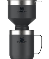 Thumbnail for STANLEY Perfect Brew Pour Over Set | 12 oz Camp Mug with Lid Included | Drip Coffee Maker with Reusable Filter | Insulated Stainless Steel | BPA-Free | Black 2.0