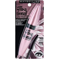 Thumbnail for Maybelline Lash Sensational Washable Mascara, Lengthening and Volumizing for a Full Fan Effect, Brownish Black, 1 Count