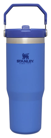 Thumbnail for Stanley IceFlow Flip Straw Tumbler with Handle 30 oz | Twist On Lid and Flip Up Straw | Leak Resistant Water Bottle | Insulated Stainless Steel |BPA-Free | Iris