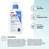 Thumbnail for CeraVe Baby Lotion, Gentle Baby Skin Care with Ceramides, Niacinamide & Vitamin E, Fragrance, Paraben, Dye & Phthalates Free, Lightweight Moisturizer, 8 Ounce, Packaging May Vary