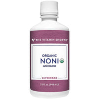 Thumbnail for Organic Noni - Natural Juice Blend, Exotic Super Fruit - Tropical Noni Fruit (or Morinda Citrifolia) Supports Immune Health (32 Fl Oz.) by The Vitamin Shoppe
