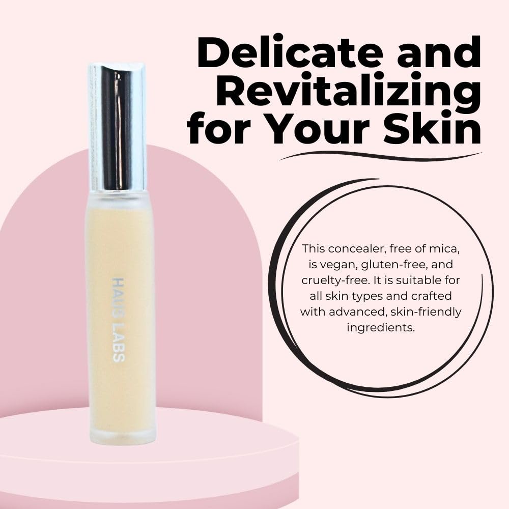 HAUS LABS BY LADY GAGA Triclone Skin Tech Hydrating + De-puffing Concealer with Fermented Arnica 02 Fair Golden