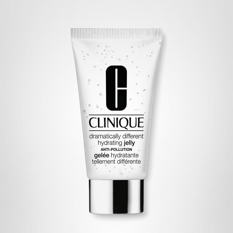 Clinique 3-Step Dramatically Different Hydrating Jelly Face Moisturizer With Hyaluronic Acid For All Skin Types, 1.7 Fl Oz