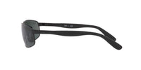 Thumbnail for Ray-Ban Man Sunglasses Black Frame, Crystal Green Lenses, 61MM
