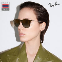 Thumbnail for Ray-Ban RB4171 ERIKA CLASSIC Phantos Shaped Non-Polarized Sunglasses for Women – Includes Official RAYBAN Eyewear Kit – Ideal Formal & Casual Wear Sunglasses – Pink Gradient Brown Lens