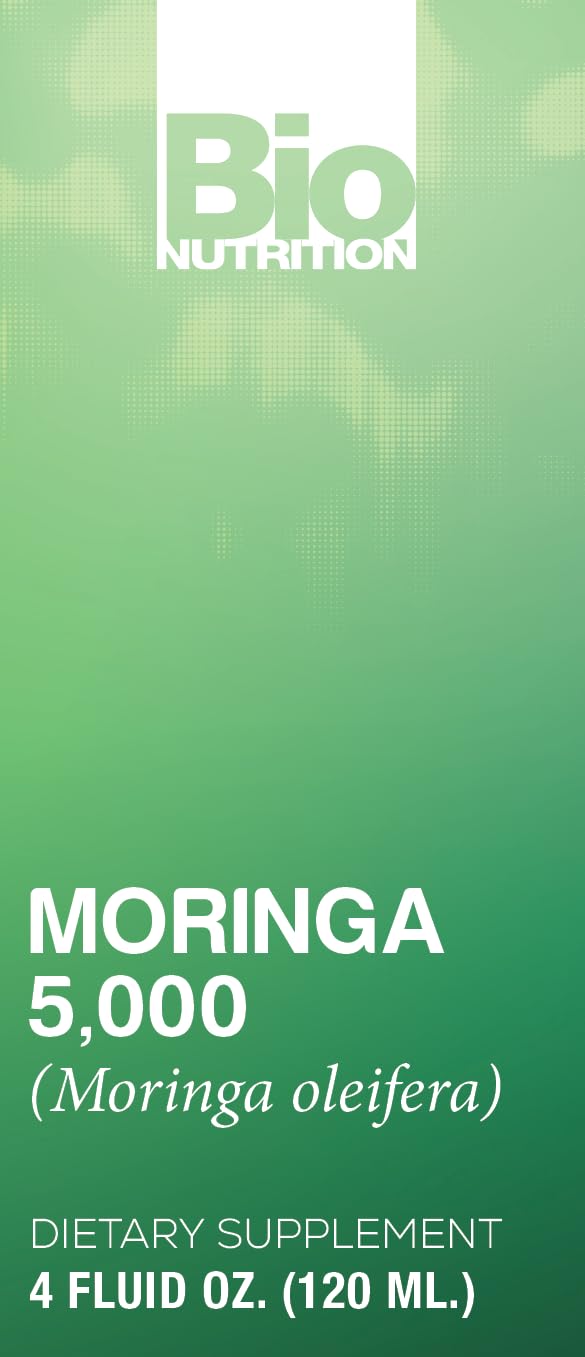 Bio Nutrition Moringa Liquid, 4 Fluid Ounce
