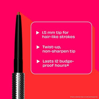 Thumbnail for Benefit Cosmetics Precisely, My Brow Pencil Waterproof Eyebrow Definer 0.026g - 3 Warm Light Brown (SAMPLE PRODUCT)