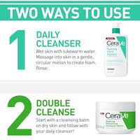 Thumbnail for CeraVe Foaming Facial Cleanser, Daily Face Wash for Oily Skin, Hyaluronic Acid + Ceramides + Niacinamide, Fragrance Free & Paraben Free, Non-Drying Oil Control Face Wash, 19 Fluid Ounce