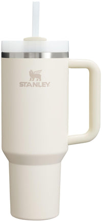 Thumbnail for STANLEY Quencher H2.0 Tumbler with Handle and Straw 40 oz | Flowstate 3-Position Lid | Cup Holder Compatible for Travel | Insulated Stainless Steel Cup | BPA-Free | Cream 2.0