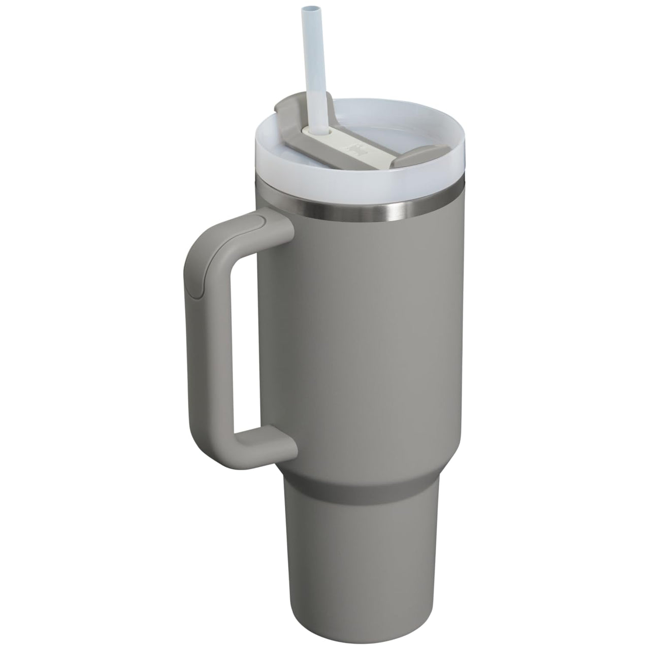 STANLEY Quencher H2.0 Tumbler with Handle and Straw 40 oz | Flowstate 3-Position Lid | Cup Holder Compatible for Travel | Insulated Stainless Steel Cup | BPA-Free | Ash