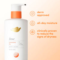 Thumbnail for Dove Shower Body Oil Wash – Ultra-Moisturizing Cleansing Oil for Dry & Itchy Skin 14.2 oz