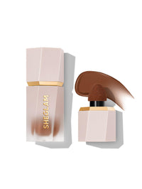 Thumbnail for SHEGLAM Sun Sculpt Cool Toned Liquid Contour Stick Long Lasting Cream Bronzer Makeup - Terracotta
