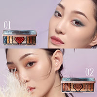 Thumbnail for FLORASIS Floral Engraving Phoenix Makeup Palette (02 Retro Brown)