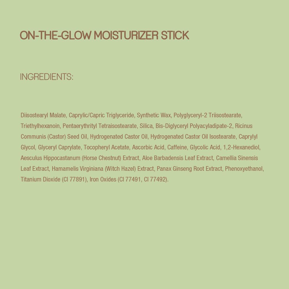 Pixi Beauty On-the-Glow | Colorless Solid Moisturizer Stick | Multi-Use Moisturizer | Travel-Friendly Hydration Anywhere You Go | 0.67 Oz