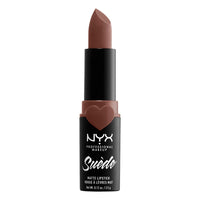 Thumbnail for NYX PROFESSIONAL MAKEUP Suede Matte Lipstick, Vegan Formula - Free Spirit (Medium Nude with Pink)