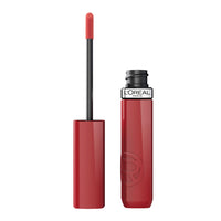 Thumbnail for L'Oreal Paris Infallible Lacque Resistance Liquid Lipstick, 16HR Long Lasting Lip Makeup with Lacquer-Like Shine and Zero Transfer, 215, Drunk In Rose