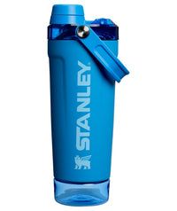 Thumbnail for STANLEY Vitalize Shaker Bottle 20 oz | Leakproof Insulated Stainless Steel Shaker Cup | Base Storage and Twist On Fast Flow Lid | Protein Shakes and Pre Workout Powder | BPA-Free | Azure
