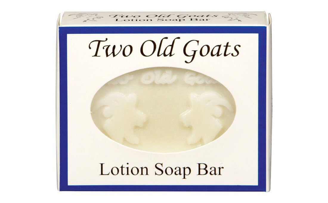 Two Old Goats Lotion Bar Soap, Essential Oils, 0.2 Pounds