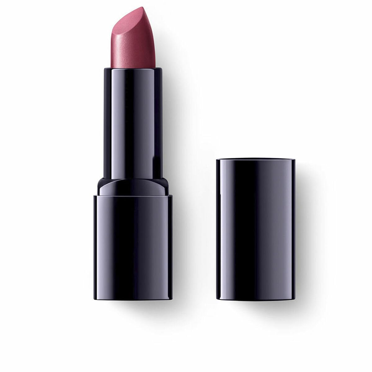 Dr Hauschka Lipsticks 22 Millionbells, Medium Rose Pink, Creamy, Sheer, Matte, Natural, Mineral Pigments, Hydrate and Emphasize, 0.14 oz.