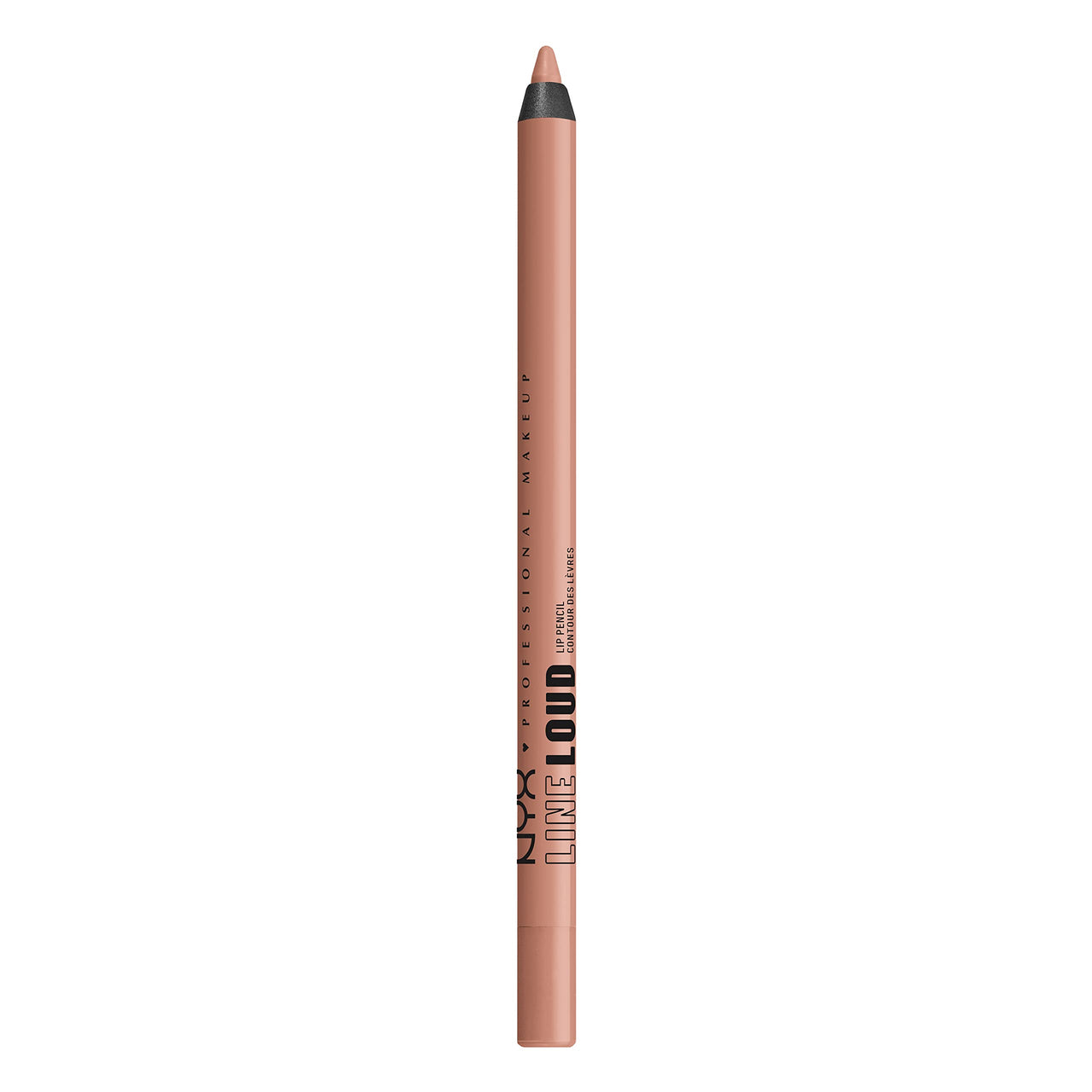 NYX PROFESSIONAL MAKEUP Line Loud Lip Liner, Longwear and Pigmented Lip Pencil with Jojoba Oil & Vitamin E - Goal Crusher (Midtone Beige)