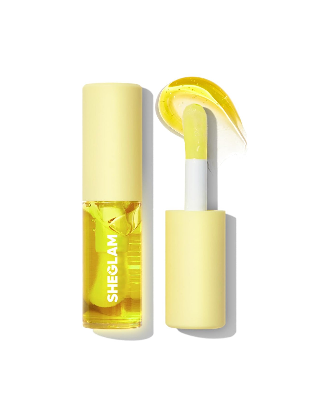 SHEGLAM Jelly Wow Hydrating Non-Sticky Lip Oil Moisturizing Plumping Lip Gloss - Grapefruit Glow